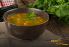 caldos com carne moida