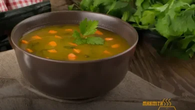 caldos com carne moida