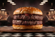 Hambúrguer artesanal