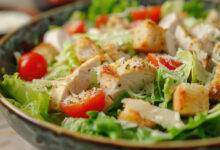 Salada de frango