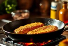 Filé de porco à milanesa