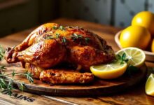 frango assado crocante