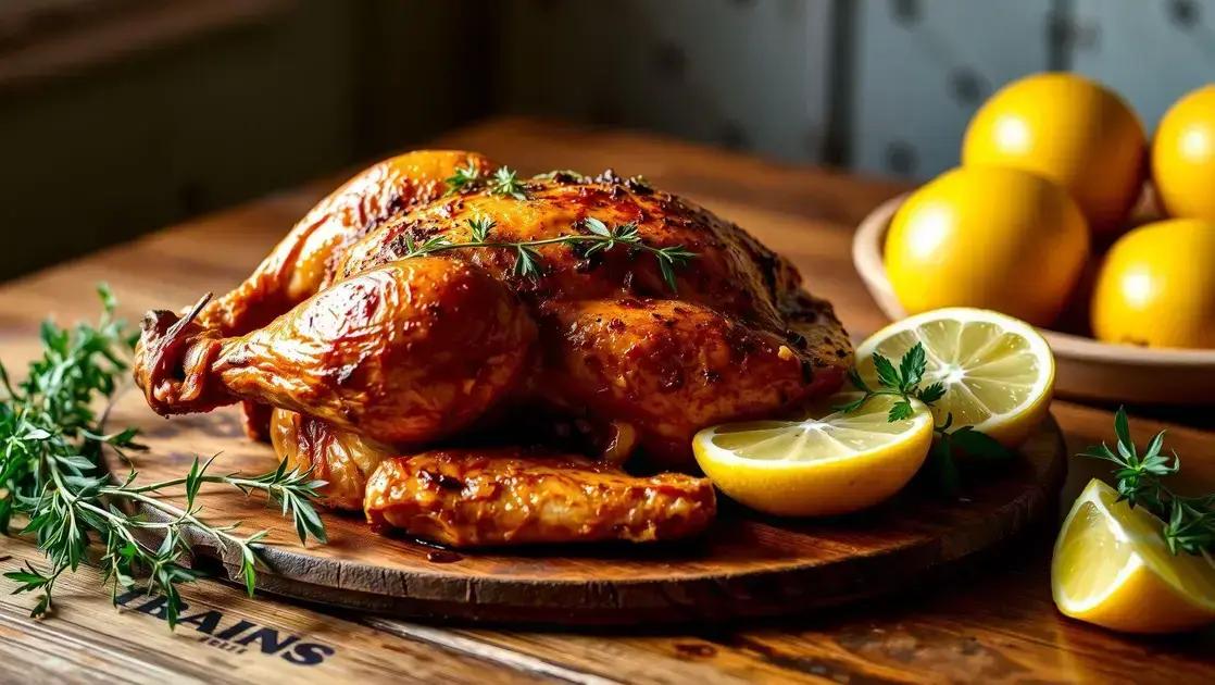 frango assado crocante