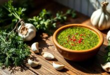 molho chimichurri