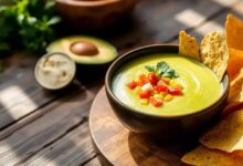 Sopa de abacate