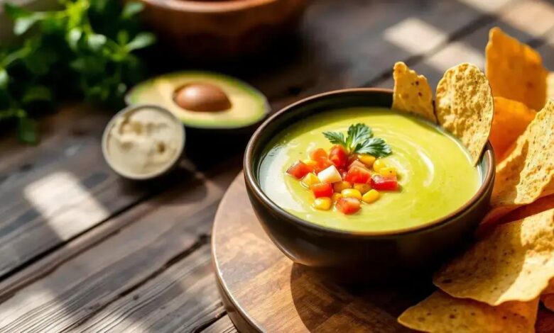 Sopa de abacate
