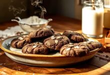 biscoitos de chocolate com whey