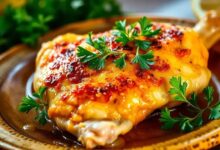 Frango ao limão e alho