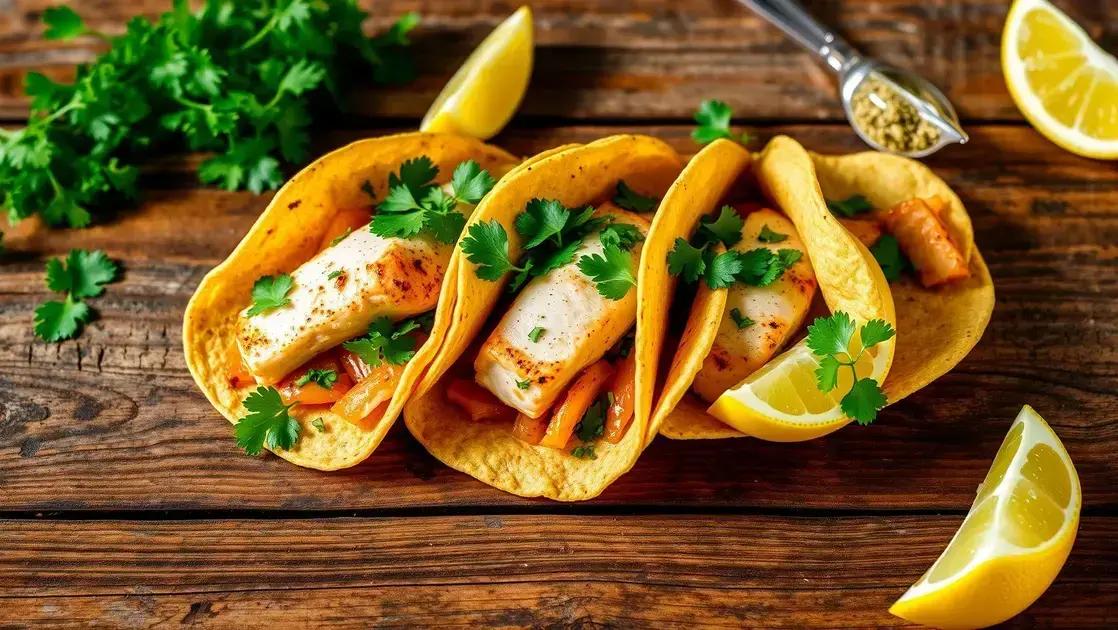Tacos de peixe