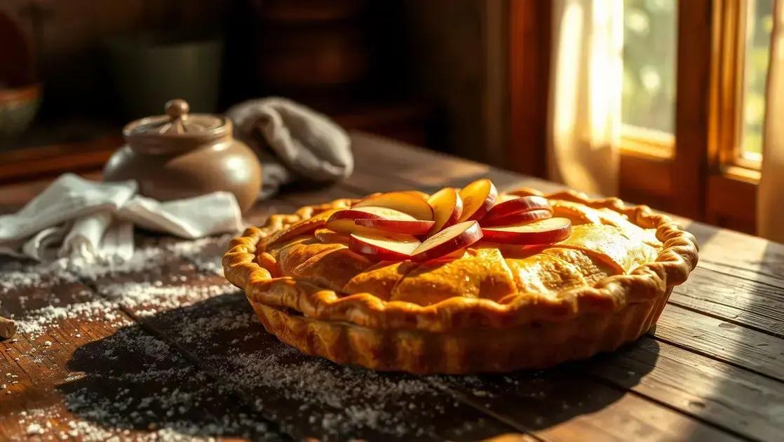 Torta de maçã