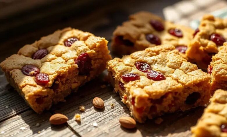 Barra de biscoito de amêndoa