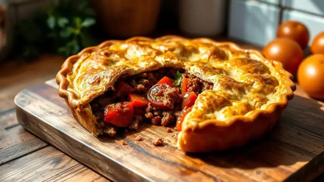 Empadão de carne