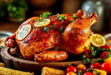 Frango assado peruano