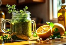 Molho de ervas mediterrâneas