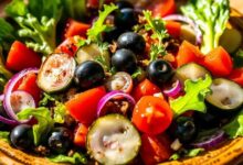 Salada de Orégano Mediterrânea