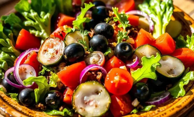 Salada de Orégano Mediterrânea